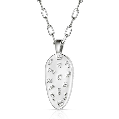 Pointed Path Turquoise Necklace