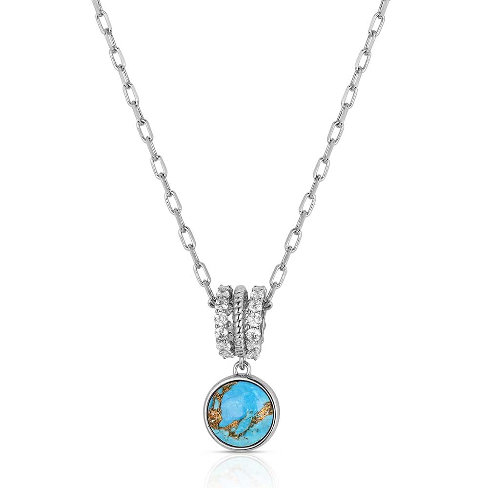 Trailing Turquoise Necklace