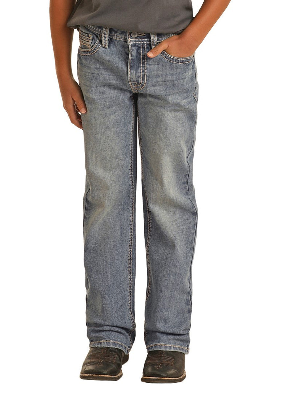 Boys Bootcut Jeans BB Gun