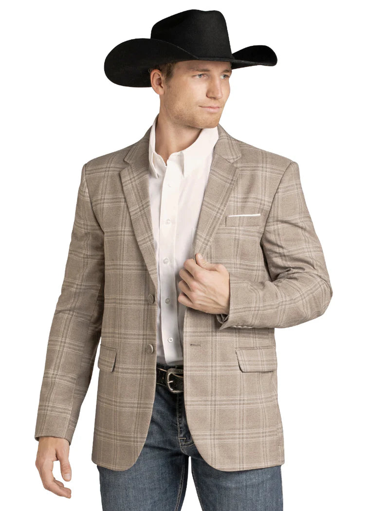 Mens Taupe Sport Coat