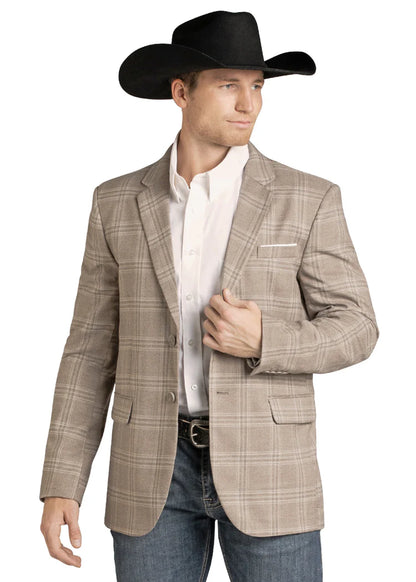 Mens Taupe Sport Coat