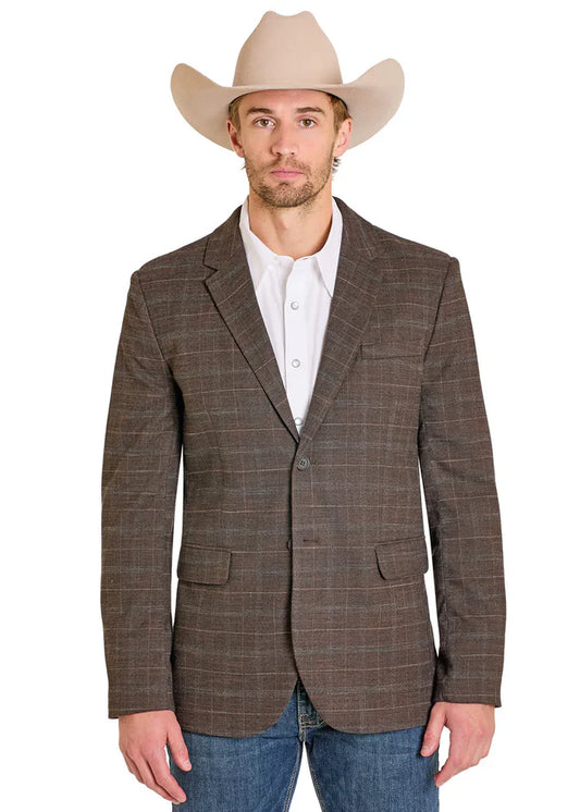 Mens Plaid Sport Coat