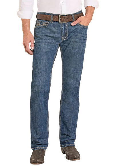 Regular Fit Bold Stitch Stackable Boot Jeans