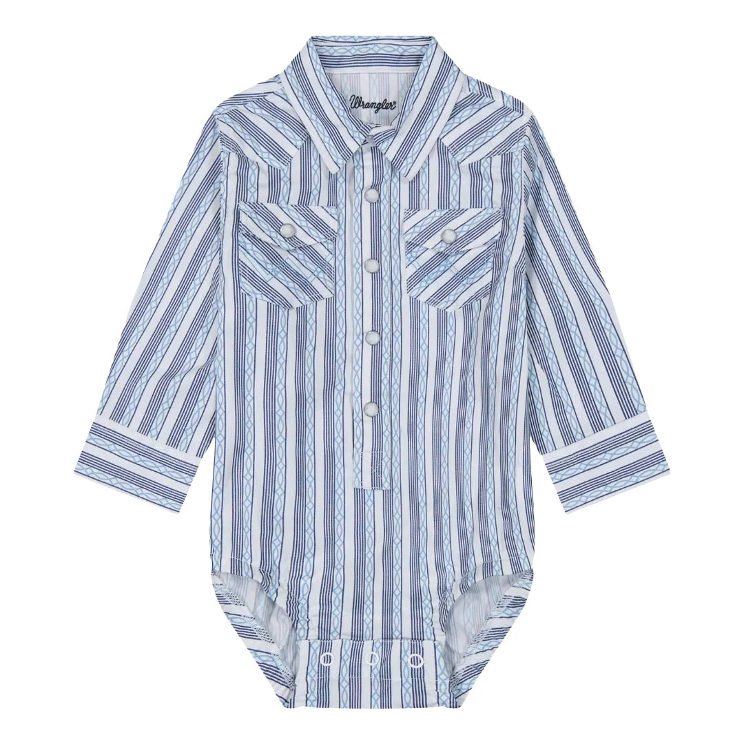 Baby Boy Western Onesie