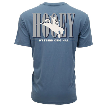 "Wild Ride" Dark Denim w/Grey Hooey Logo T-shirt