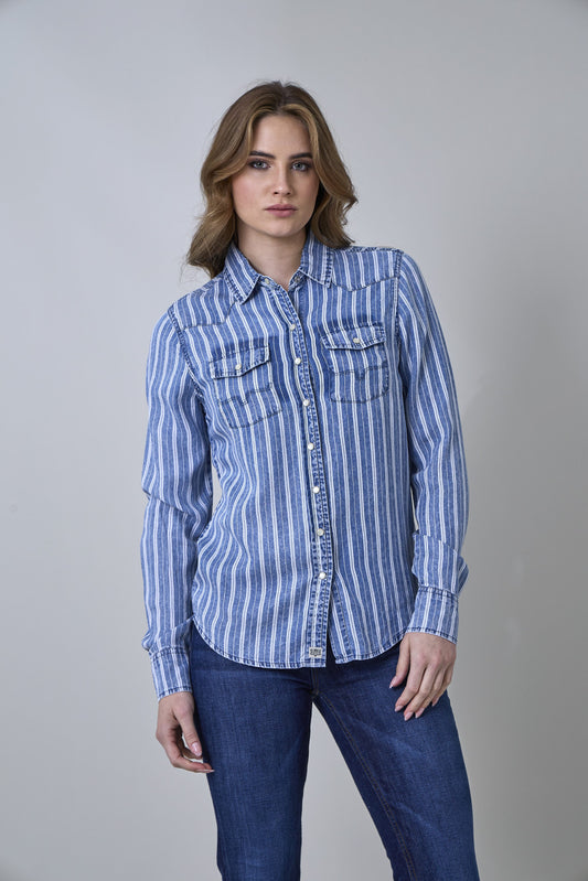 Ladies Western Shirt KC Tencel