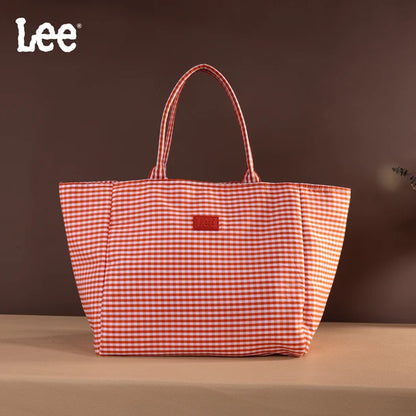 Plaid Tote Bag