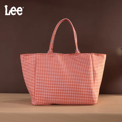 Plaid Tote Bag