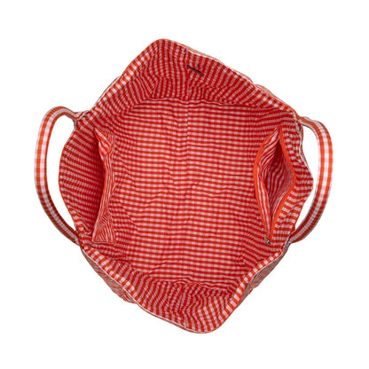Plaid Tote Bag