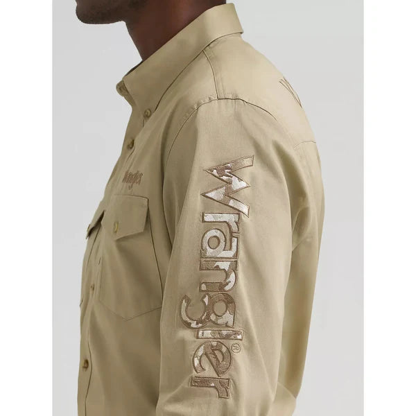 Mens Classic Fit Logo Western