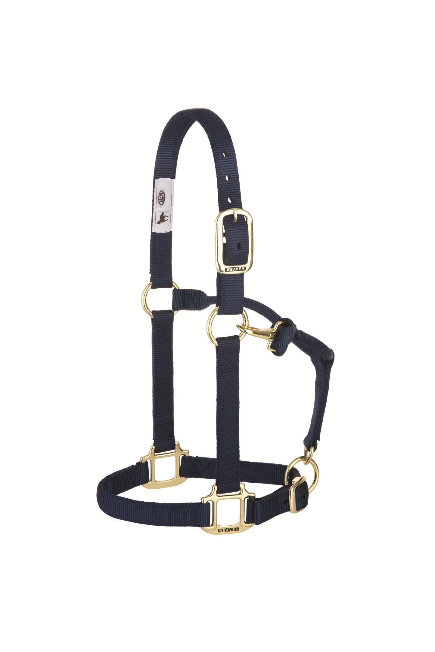 Original Adjustable Chin and Throat Snap Halter, 1", Average Horse