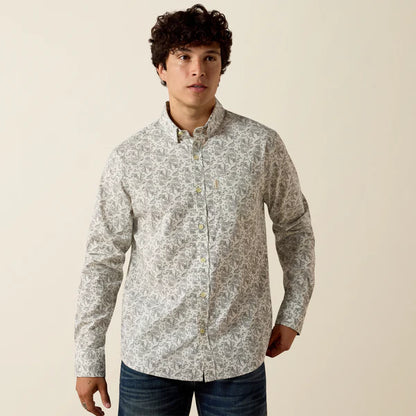 Mens Retro Fit Western Shirt