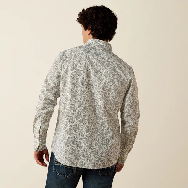 Mens Retro Fit Western Shirt