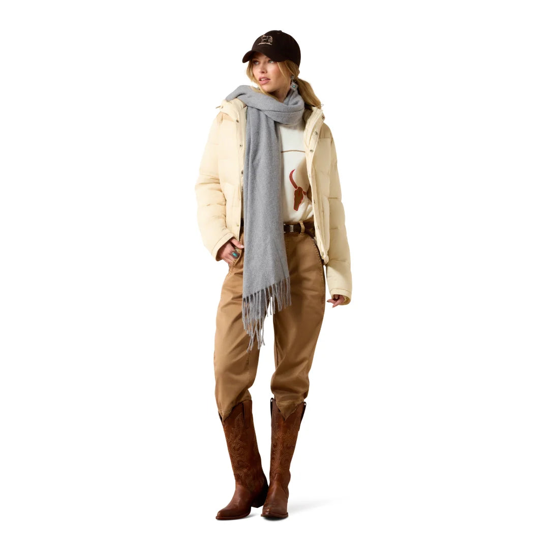 Frontier Parchment Irish Cream Puffer Jacket