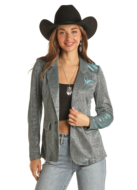Ladies Iridescent Blazer