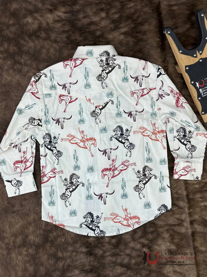 Boys Western Shirt