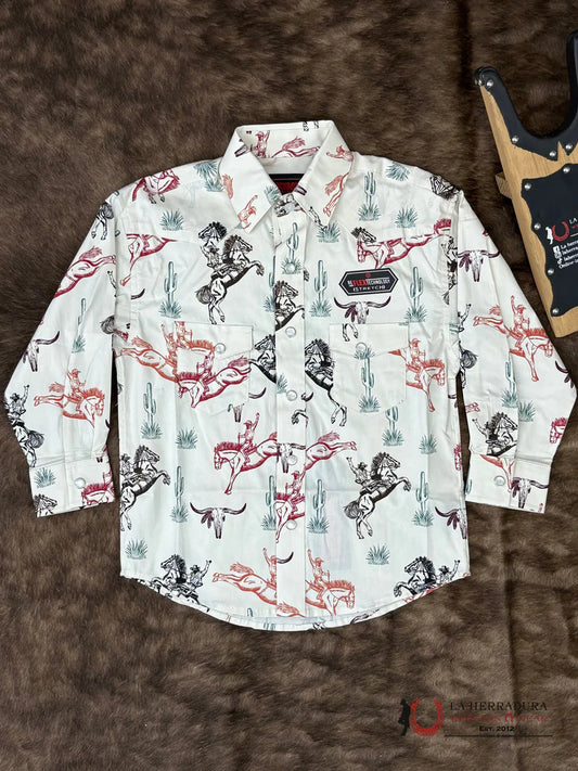 Boys Western Shirt