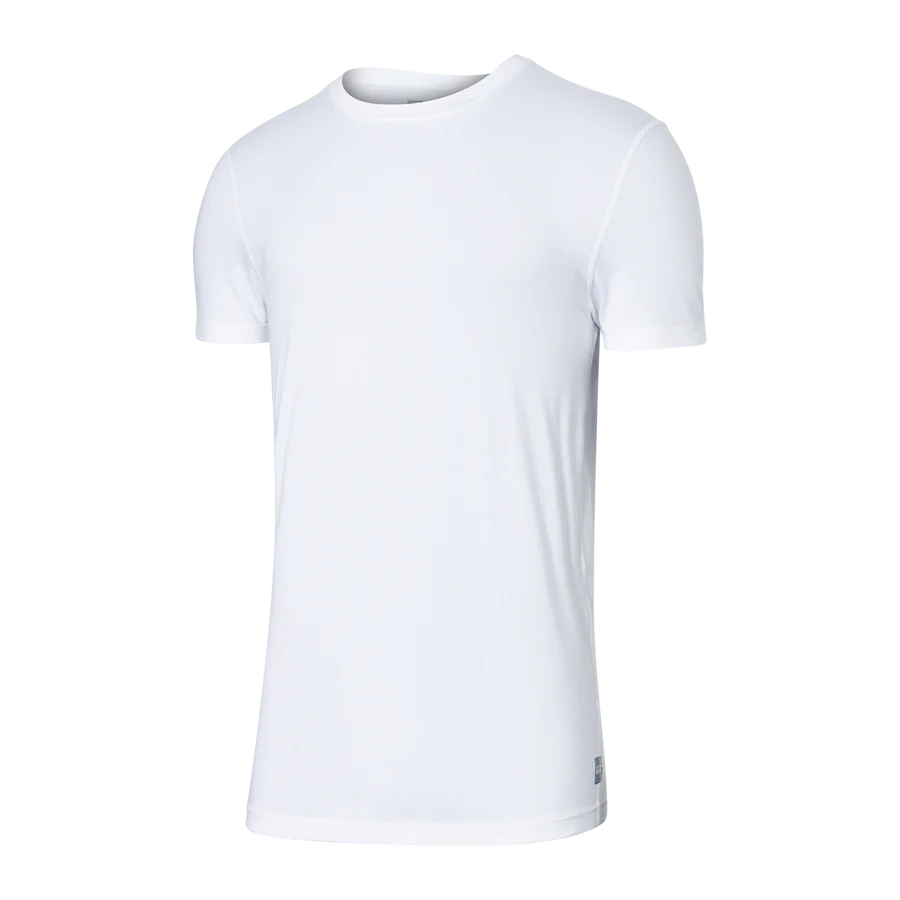 Saxx Men's T-Shirt - Drop Temp White