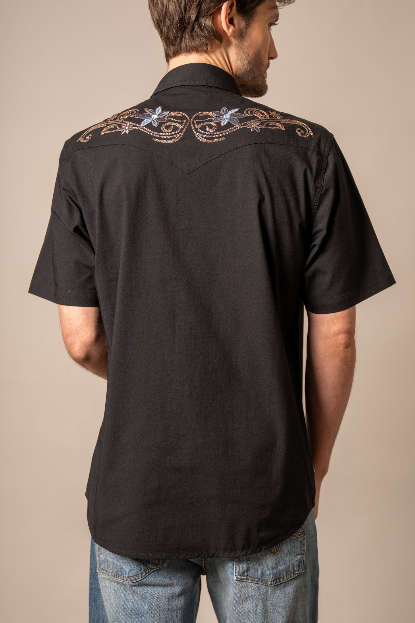 Men's Short Sleeve Leland - Black