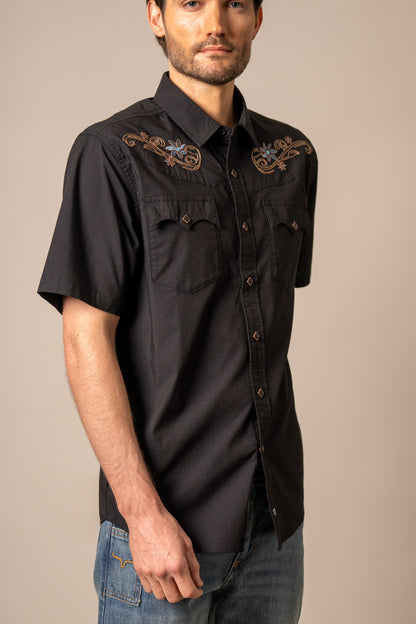Men's Short Sleeve Leland - Black