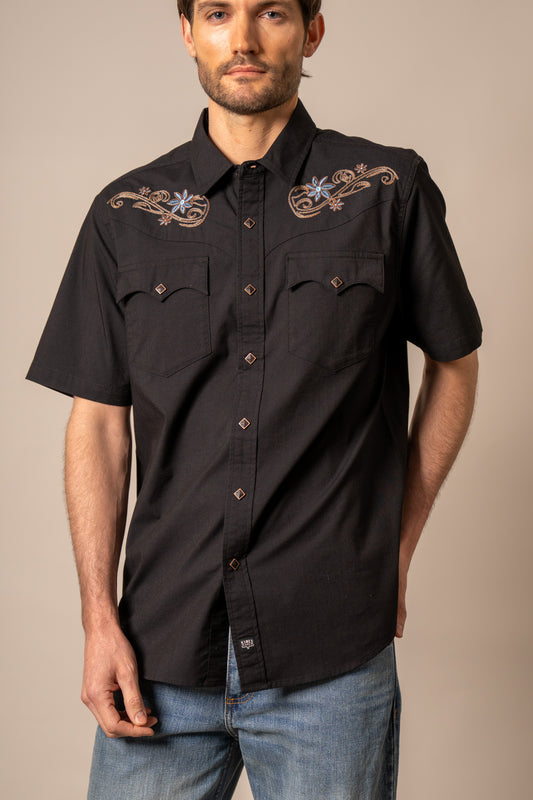 Men's Short Sleeve Leland - Black