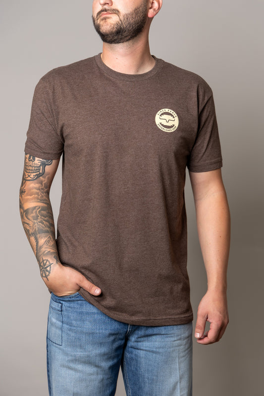 Mens Tshirt Wood Stamp