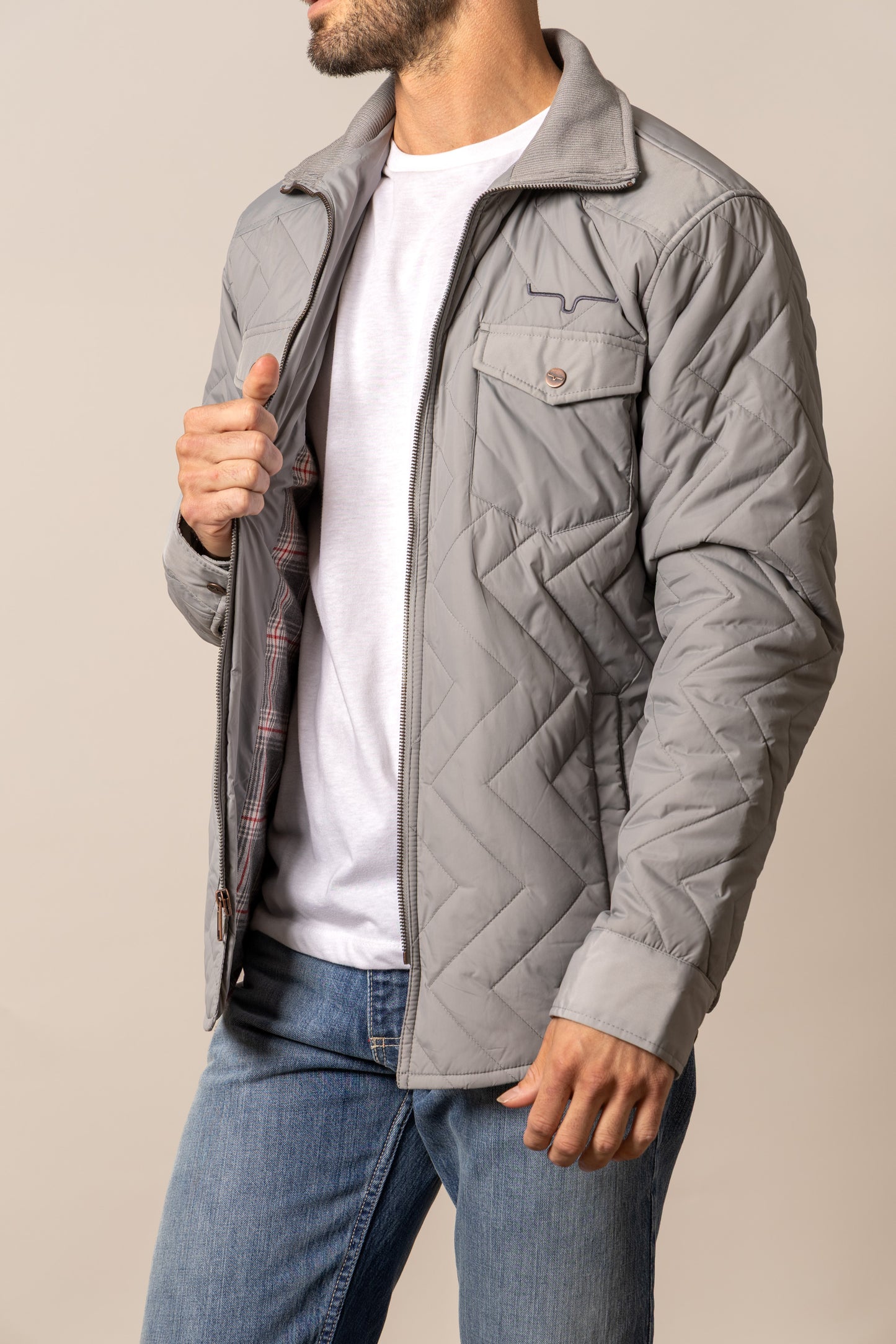 Mens Skink Jacket - Grey