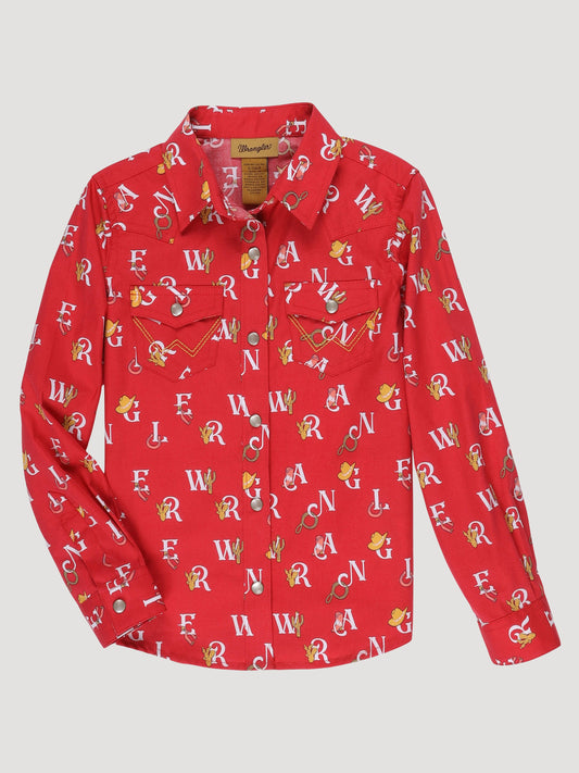 Girls Western Shirt