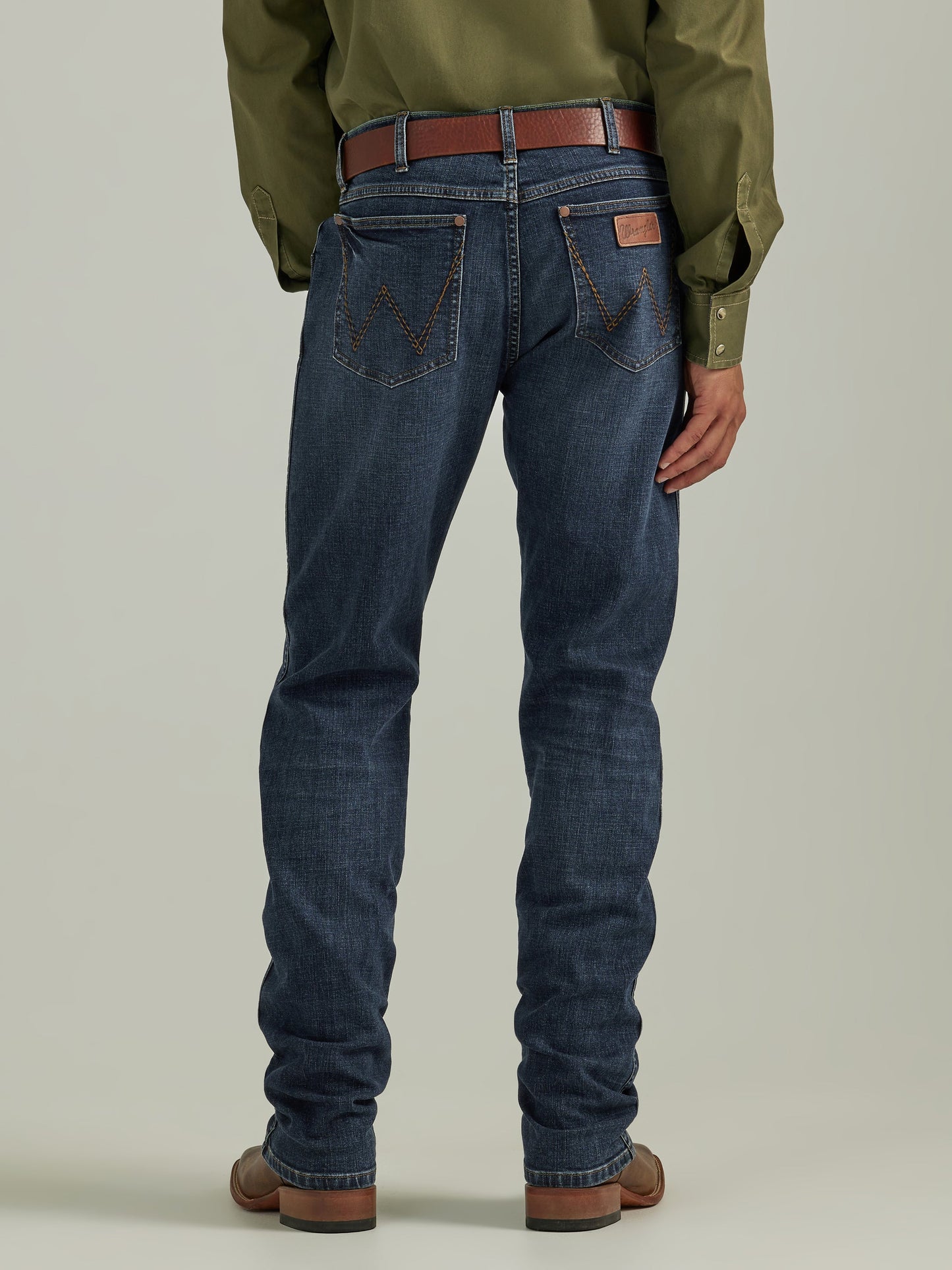 Mens Retro Slim Boot Cut Jeans