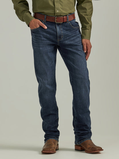 Mens Retro Slim Boot Cut Jeans
