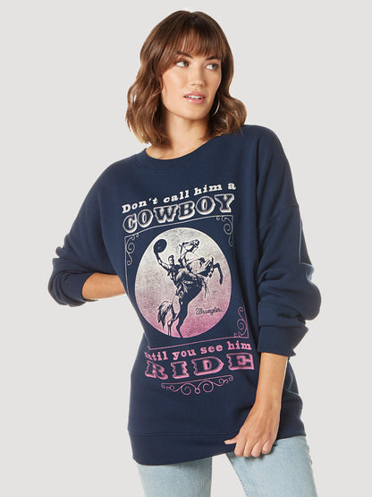 Ladies Retro Americana Sweatshirt