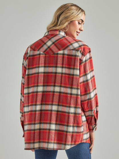 Ladies Boyfriend Fit Flannel