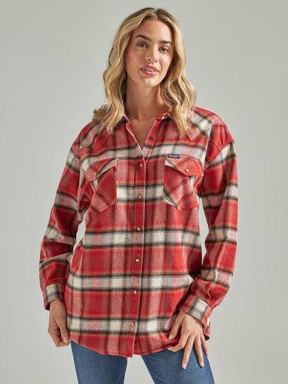 Ladies Boyfriend Fit Flannel