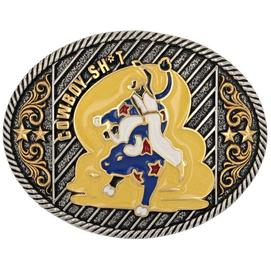 Cowboy Sh*t Bullrider Buckle