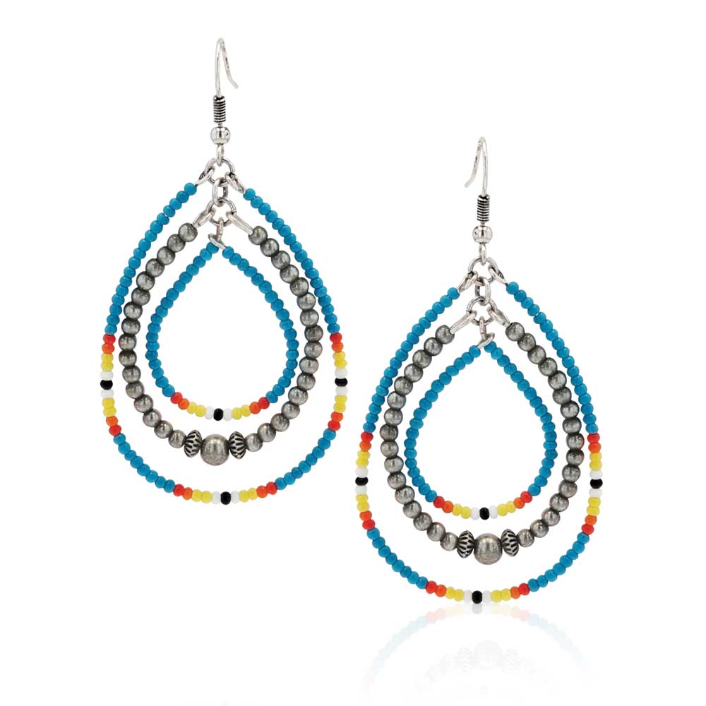 Southwest Sunrise Beaded Earrings