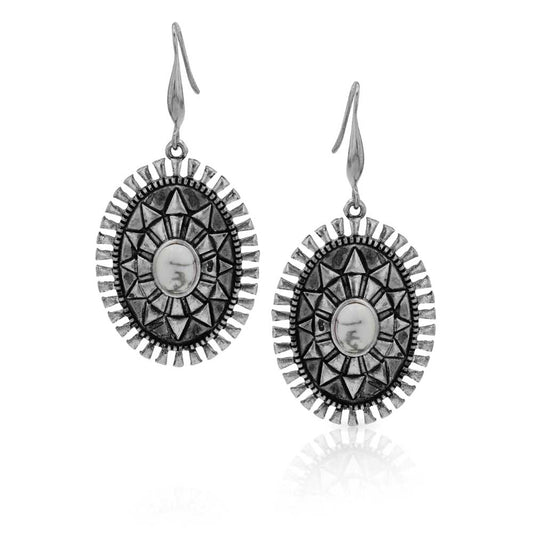 Shimmering Concho Earrings