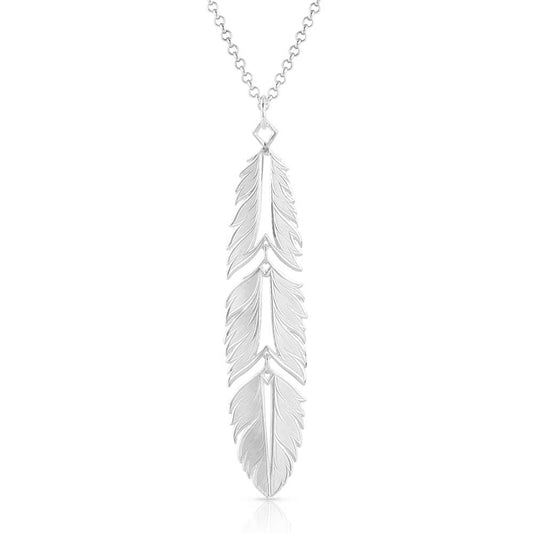 Freedom Feather Necklace