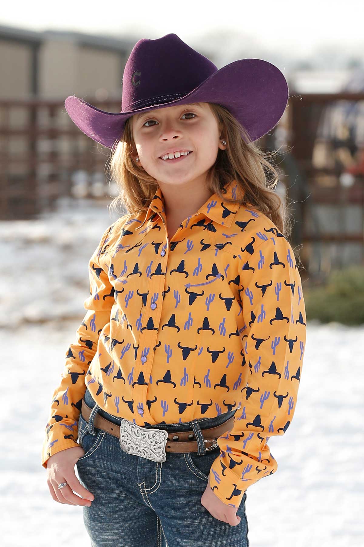 Girl's Western Shirt