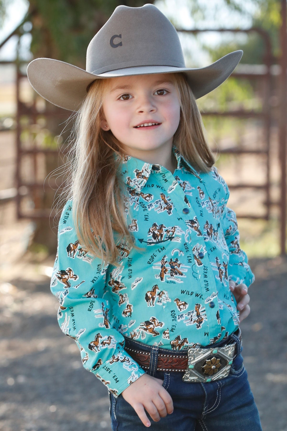 Girl's Western Shirt