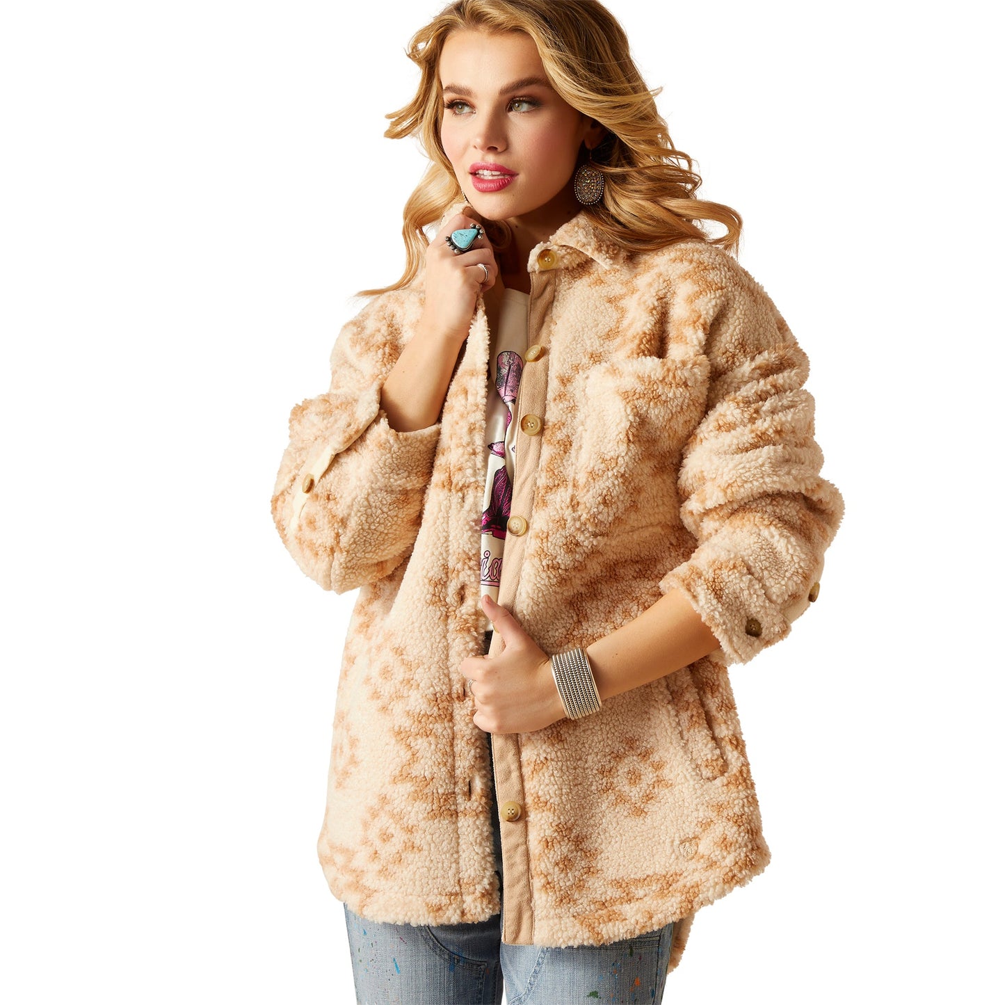 Ladies Sherpa Jacket