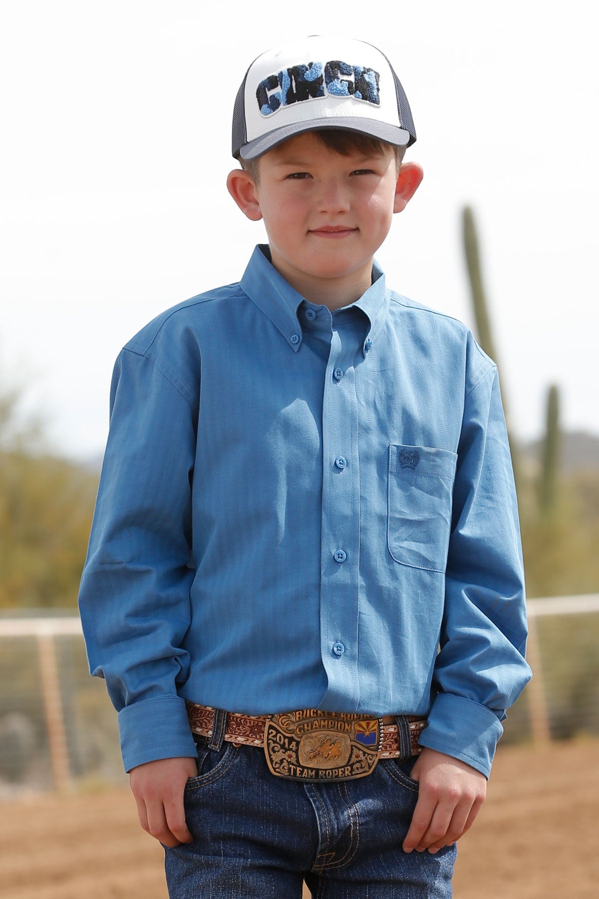 Boys Western Shirt