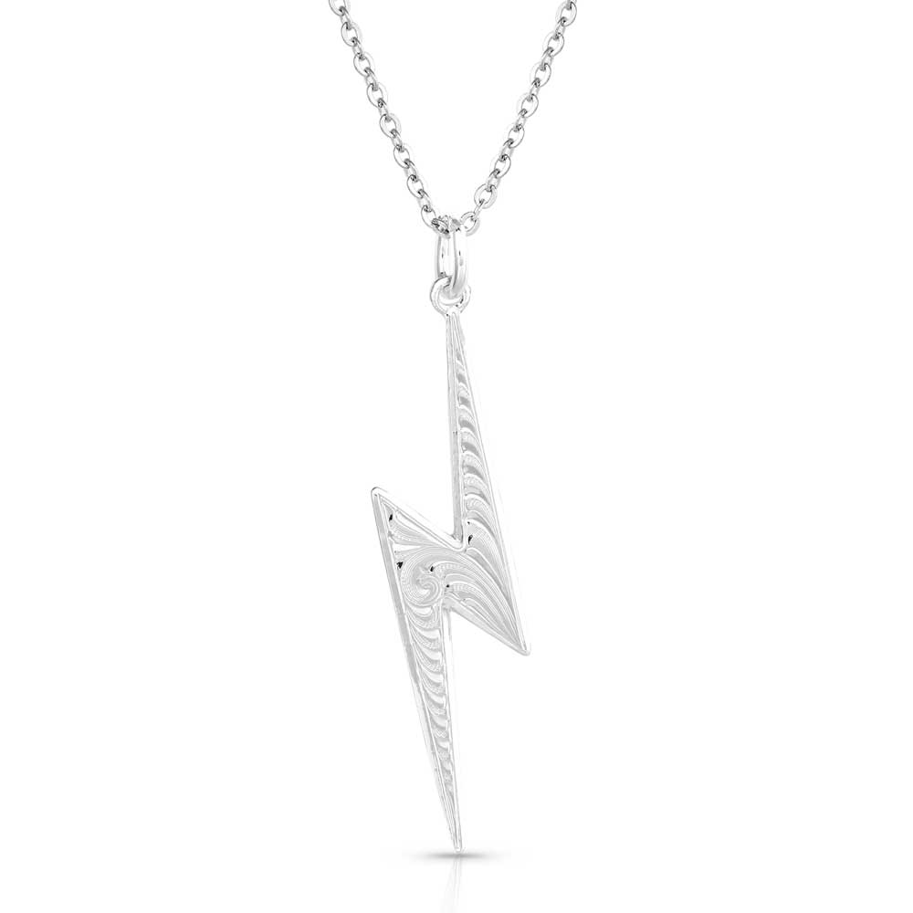 Lightning Strike Sliver Artistry Necklace