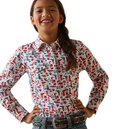 Girls Western Shirt