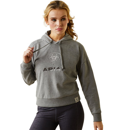 Ladies Grey Hoodie