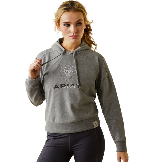 Ladies Grey Hoodie