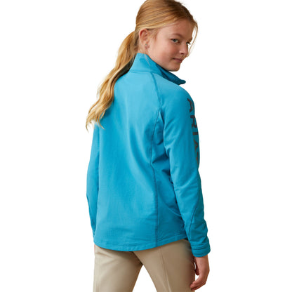 Girl's Jacket - Mosaic Blue