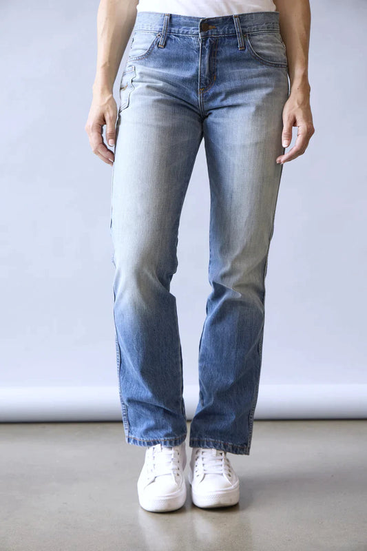 Ladies Relaxed Boyfriend Jeans