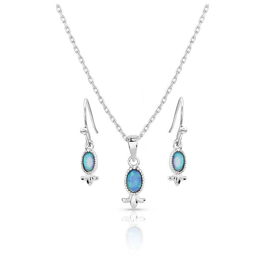Opal Flourish Jewelry Set