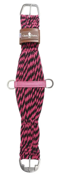 100% Mohair Cinch - Pink/Black