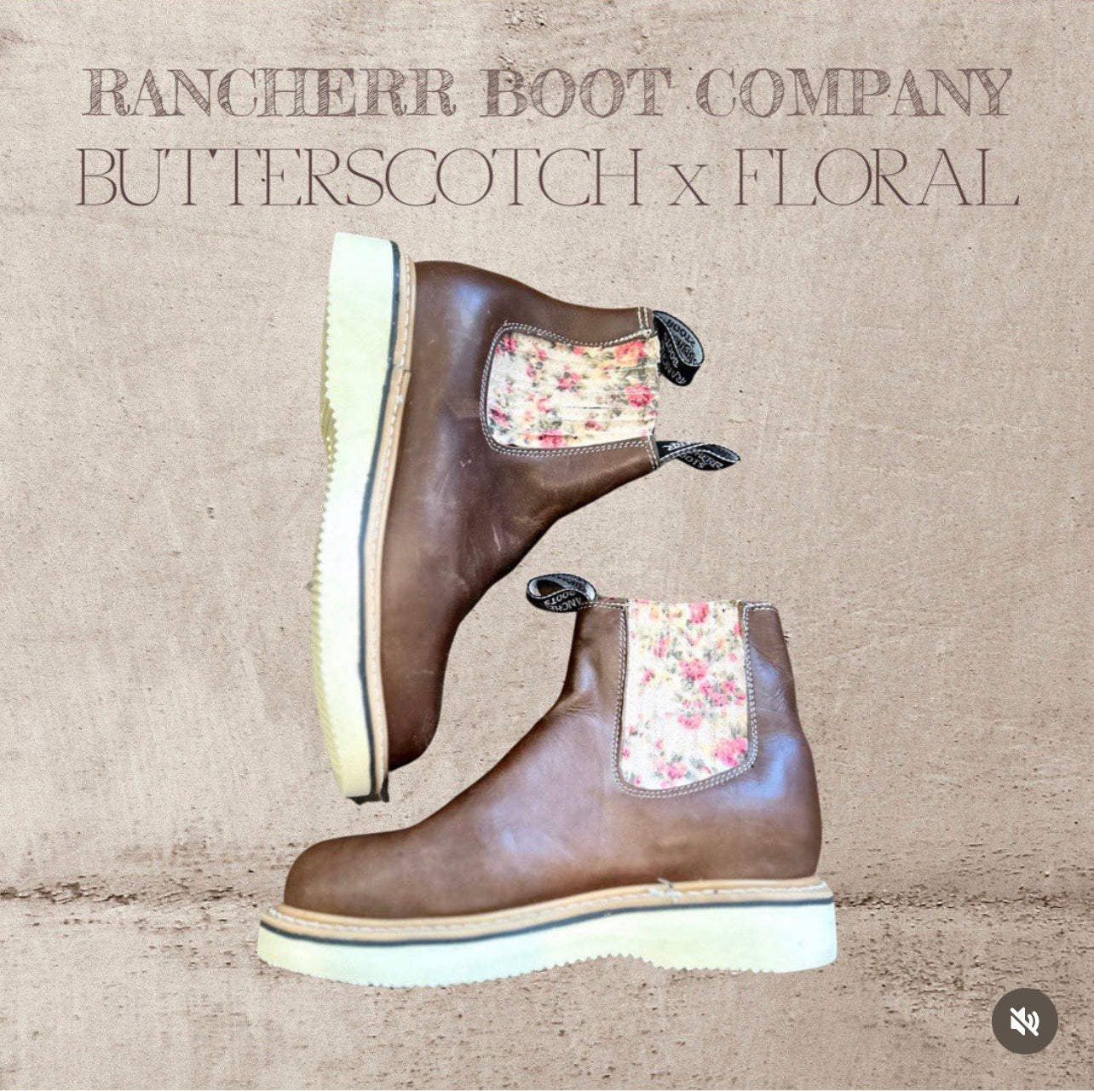 Floral Lechera Boots